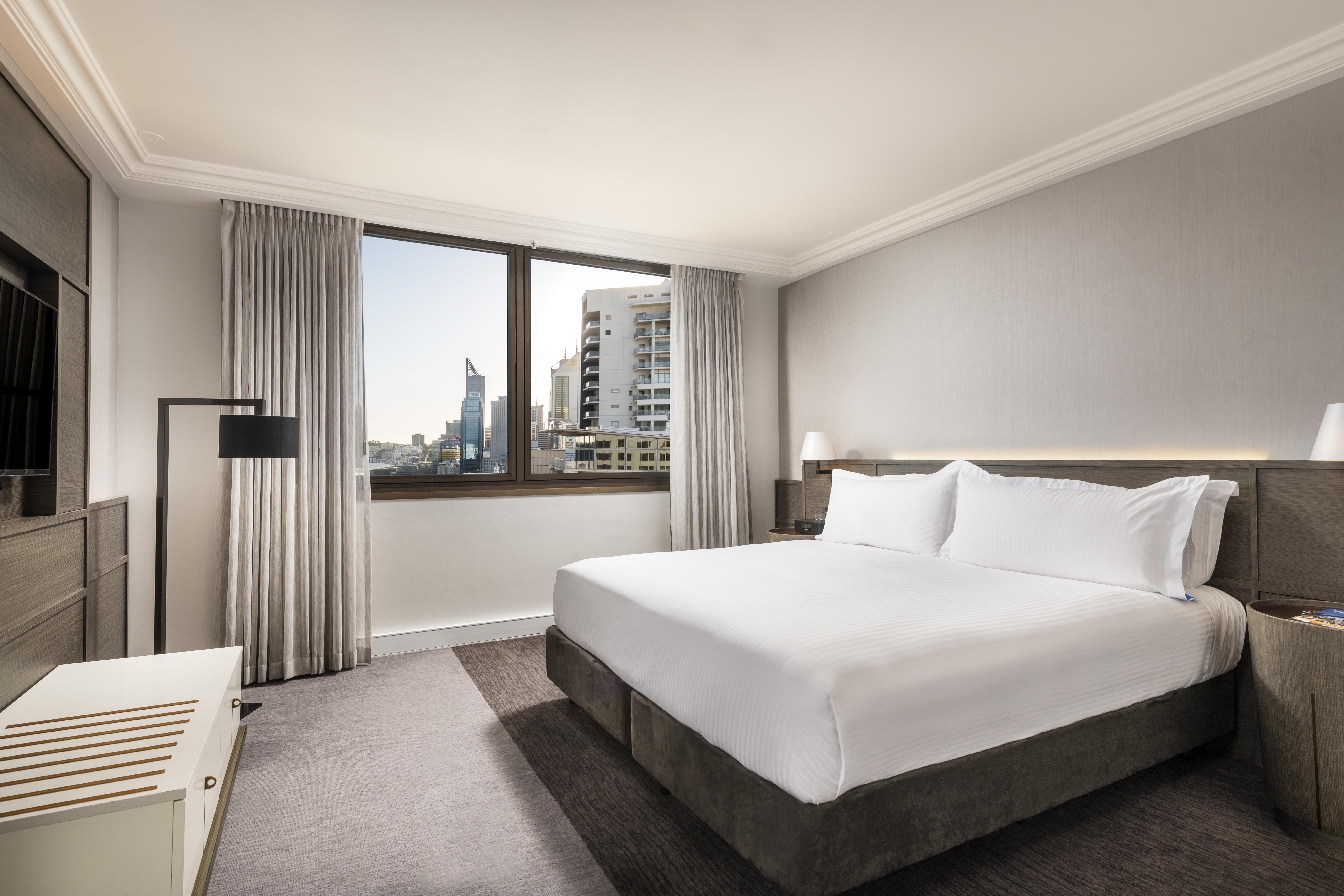 Pan Pacific Perth Exterior foto A bedroom at the hotel
