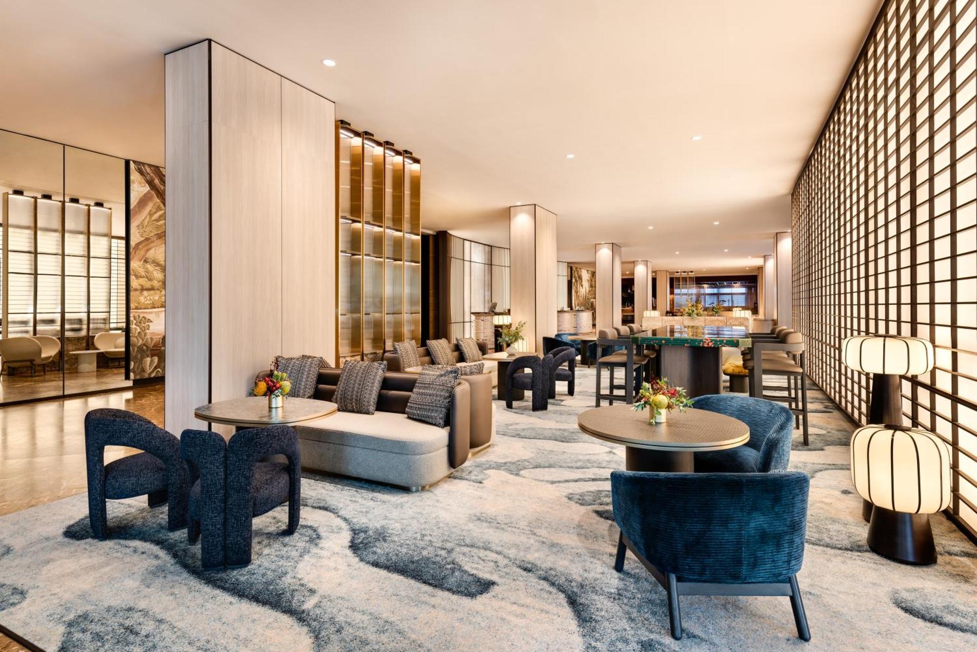 Pan Pacific Perth Exterior foto The lobby of the hotel