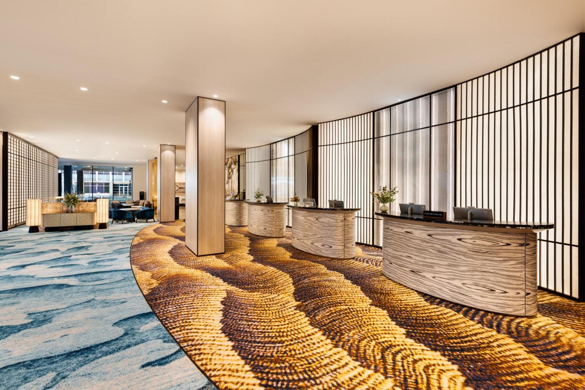 Pan Pacific Perth Exterior foto The lobby of the hotel